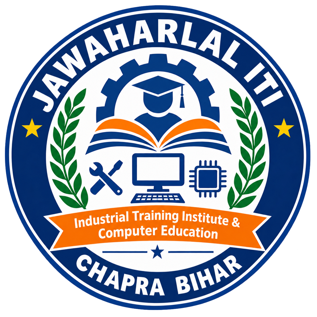 Jawaharlal ITI ITC Chapra Bihar Logo